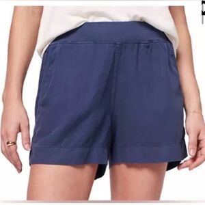 Faherty Arlie Navy Blue Shorts